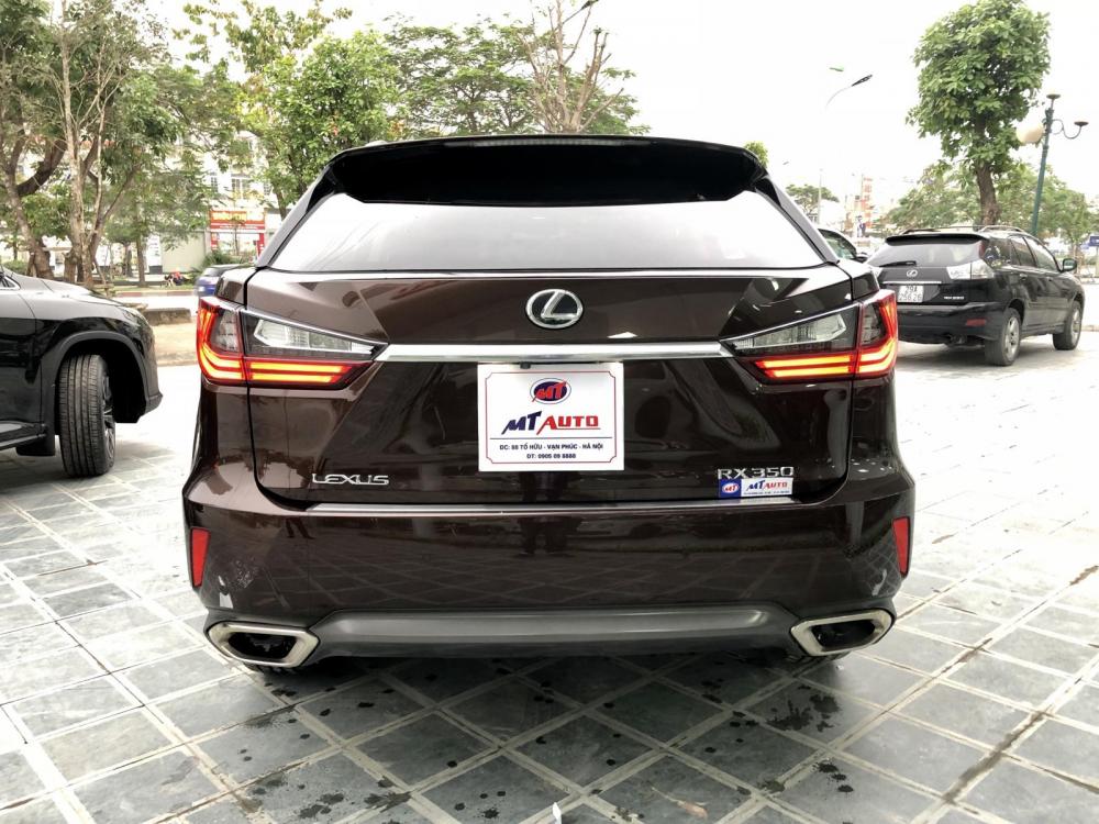 Lexus RX 350 2017 - Bán ô tô Lexus RX 350 năm sản xuất 2017, màu nâu, nội thất căng đét, xe cực đẹp, LH 0905098888 - 0982.84.2838