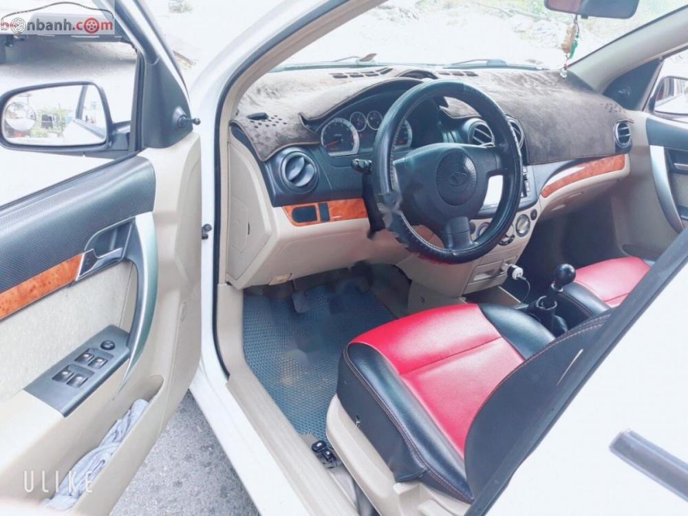 Daewoo Gentra 2008 - Cần bán lại xe Daewoo Gentra sản xuất năm 2008, màu trắng 