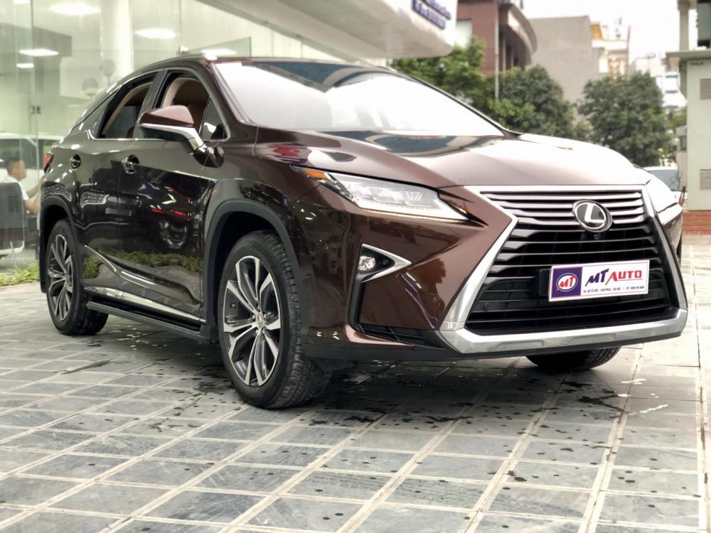 Lexus RX 350 2017 - Bán ô tô Lexus RX 350 năm sản xuất 2017, màu nâu, nội thất căng đét, xe cực đẹp, LH 0905098888 - 0982.84.2838