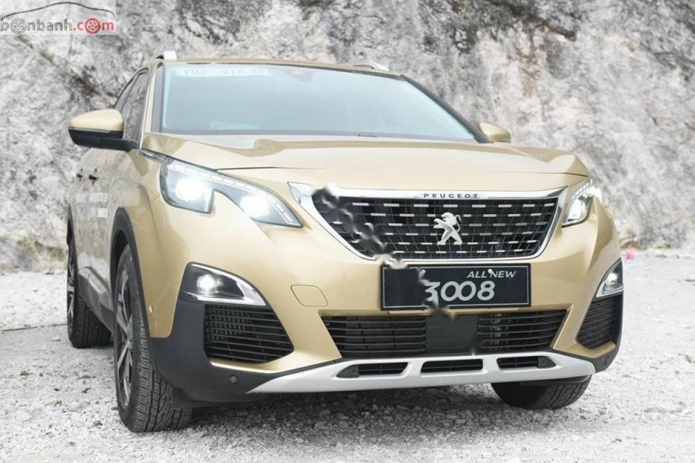 Peugeot 3008 1.6 AT 2019 - Bán xe Peugeot 3008 1.6 AT đời 2019, màu vàng