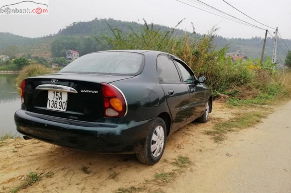 Daewoo Lanos SX 2001 - Bán ô tô Daewoo Lanos SX năm 2001, màu xanh lam chính chủ