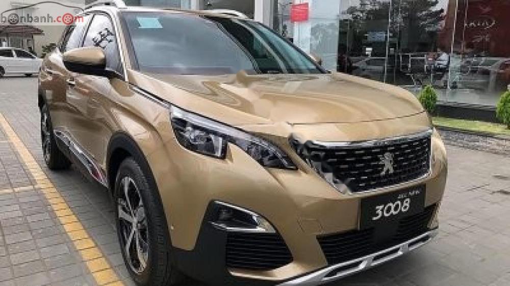 Peugeot 3008 1.6 AT 2019 - Bán xe Peugeot 3008 1.6 AT đời 2019, màu vàng