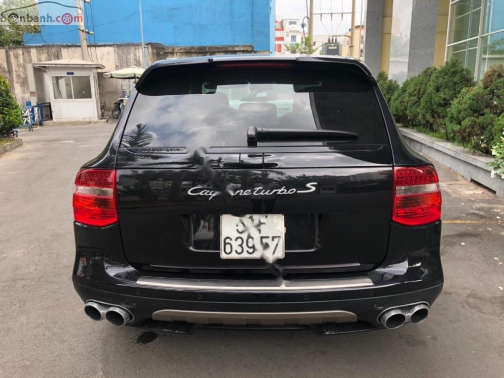 Porsche Cayenne Turbo S 2009 - Cần bán xe Porsche Cayenne Turbo S đời 2009, màu đen, nhập khẩu còn mới