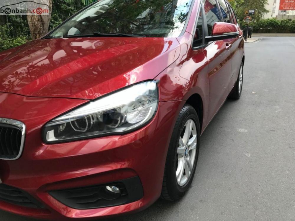 BMW 2 Series 218i Gran Tourer 2016 - Xe BMW 2 Series 218i Gran Tourer 2016, màu đỏ, nhập khẩu nguyên chiếc  