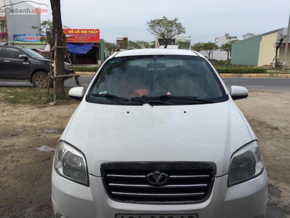 Daewoo Gentra 2008 - Cần bán lại xe Daewoo Gentra sản xuất năm 2008, màu trắng 