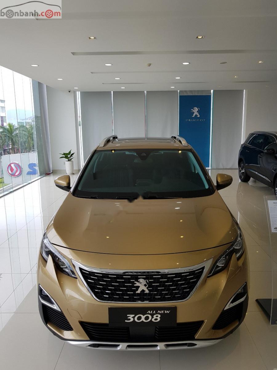 Peugeot 3008 1.6 AT 2019 - Cần bán xe Peugeot 3008 1.6 AT năm sản xuất 2019, màu vàng, mới 100%