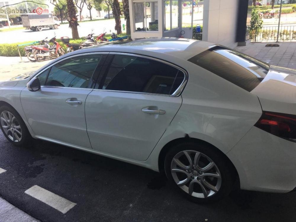 Peugeot 508 1.6 AT 2015 - Bán ô tô Peugeot 508 1.6 AT năm sản xuất 2015, màu trắng, nhập khẩu, xe sang thương hiệu Pháp