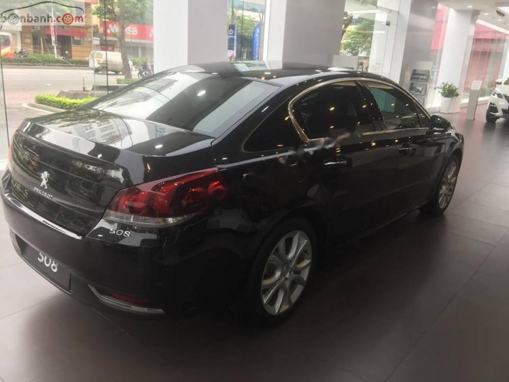 Peugeot 508 1.6 AT 2016 - Cần bán xe Peugeot 508 1.6 AT sản xuất 2016, màu đen, nhập khẩu, mới 100%