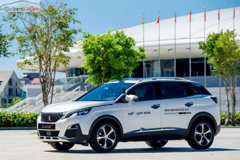 Peugeot 3008 1.6 AT 2019 - Bán Peugeot 3008 1.6 AT đời 2019, màu trắng, mới 100%