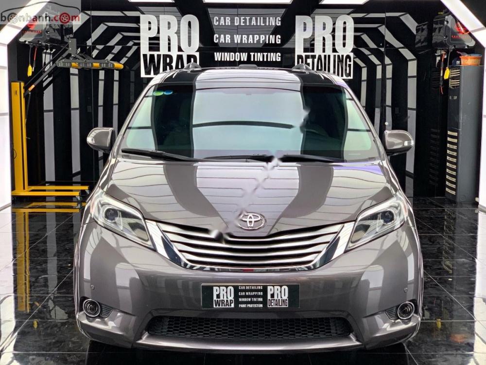 Toyota Sienna Limited 2015 - Bán Toyota Sienna Limited model 2015 nhập Mỹ, màu ghi xám