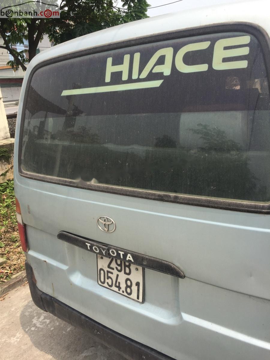 Toyota Hiace 2000 - Bán xe Toyota Hiace sản xuất năm 2000, màu xám, nhập khẩu