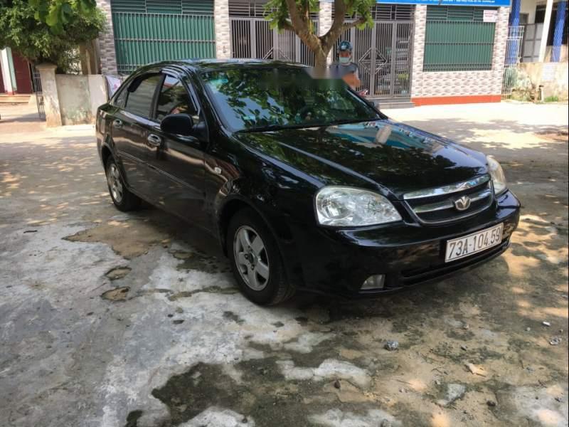 Daewoo Lacetti EX 2007 - Bán Daewoo Lacetti EX năm sản xuất 2007, màu đen xe gia đình