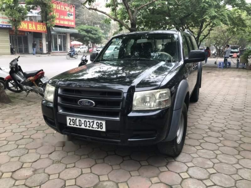 Ford Ranger   4x4MT 2008 - Cần bán lại xe Ford Ranger 4x4MT đời 2008, màu đen, xe nhập