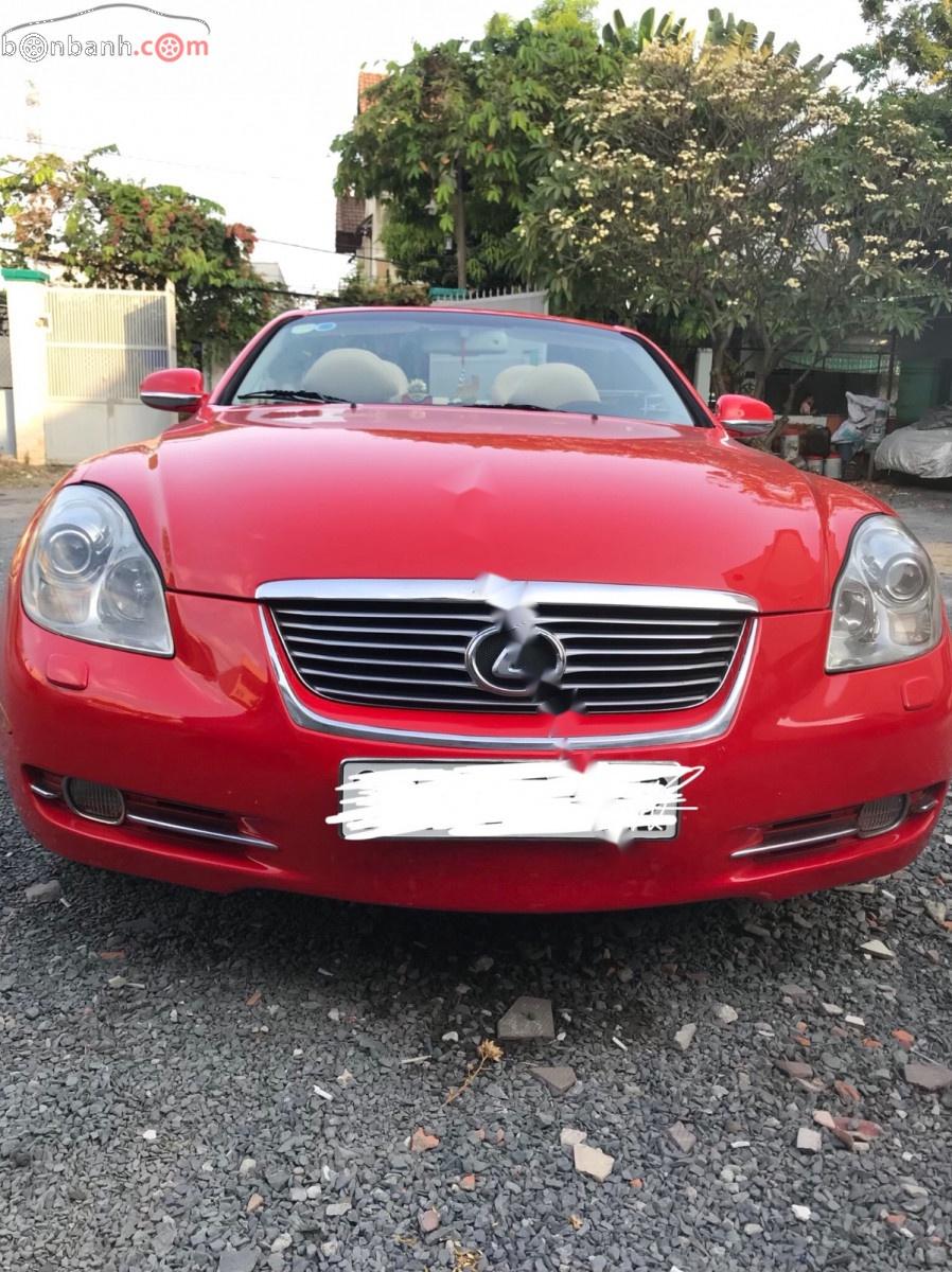 Lexus SC 430 2006 - Bán xe Lexus SC 430 sản xuất năm 2006, màu đỏ, nhập khẩu 