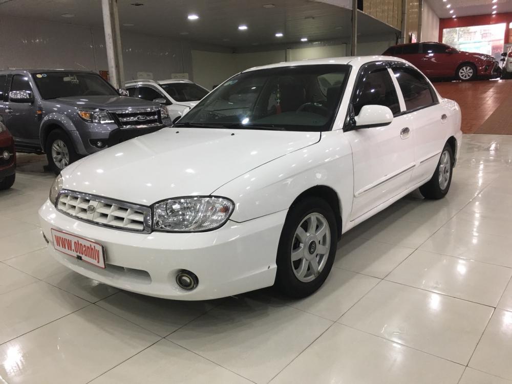 Kia Spectra 2003 - Bán xe Kia Spectra năm 2003, màu trắng, giá 115 triệu