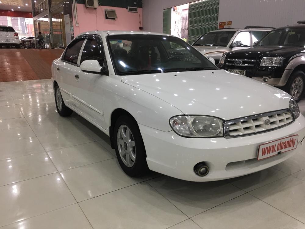 Kia Spectra 2003 - Bán xe Kia Spectra năm 2003, màu trắng, giá 115 triệu