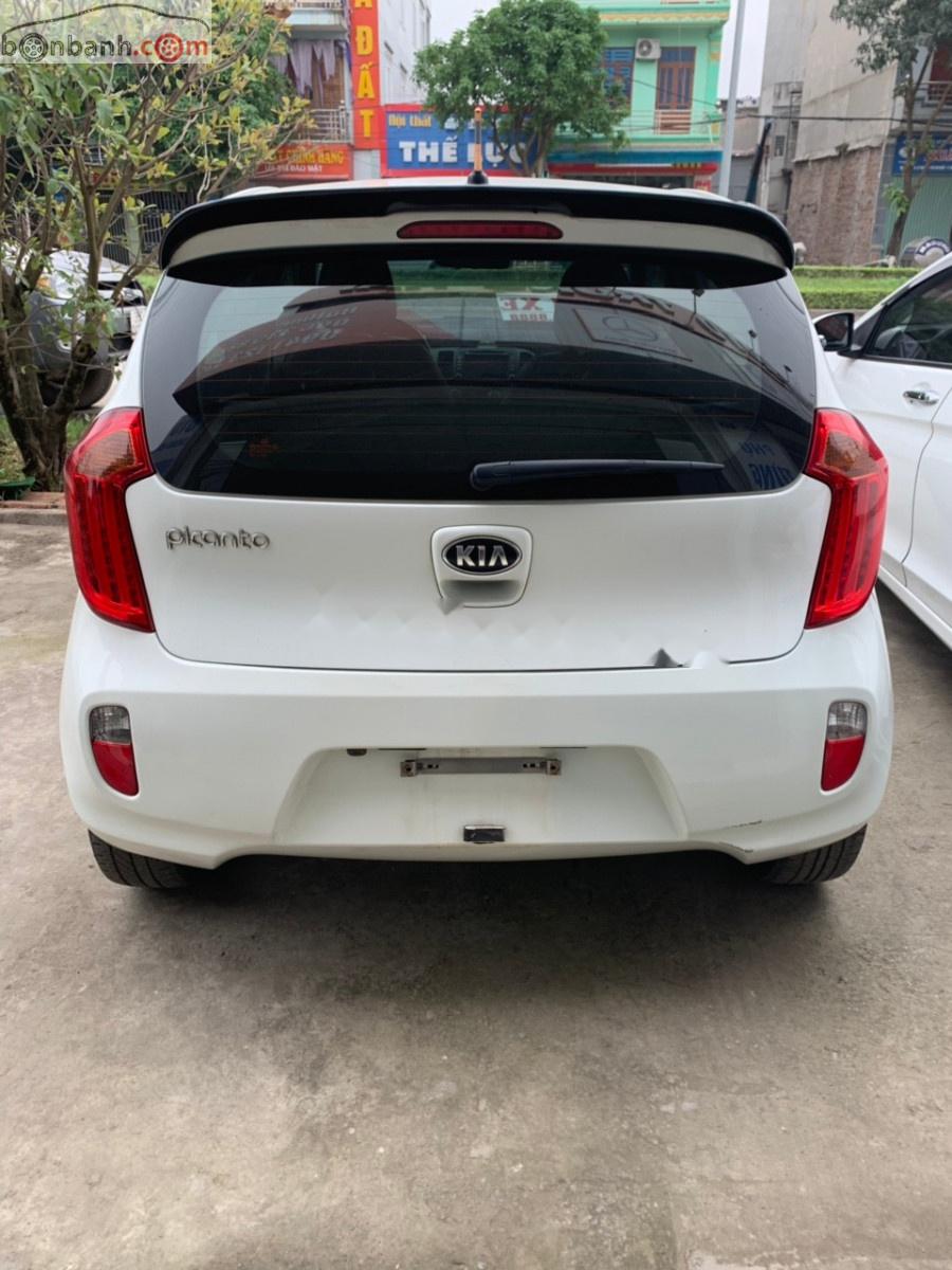 Kia Picanto 1.25 AT 2013 - Cần bán gấp Kia Picanto 1.25 AT sản xuất 2013, màu trắng  