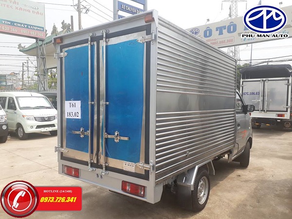 Cửu Long A315 2019 - Bán xe Dongben DB1021 đời 2019, màu bạc, xe nhập