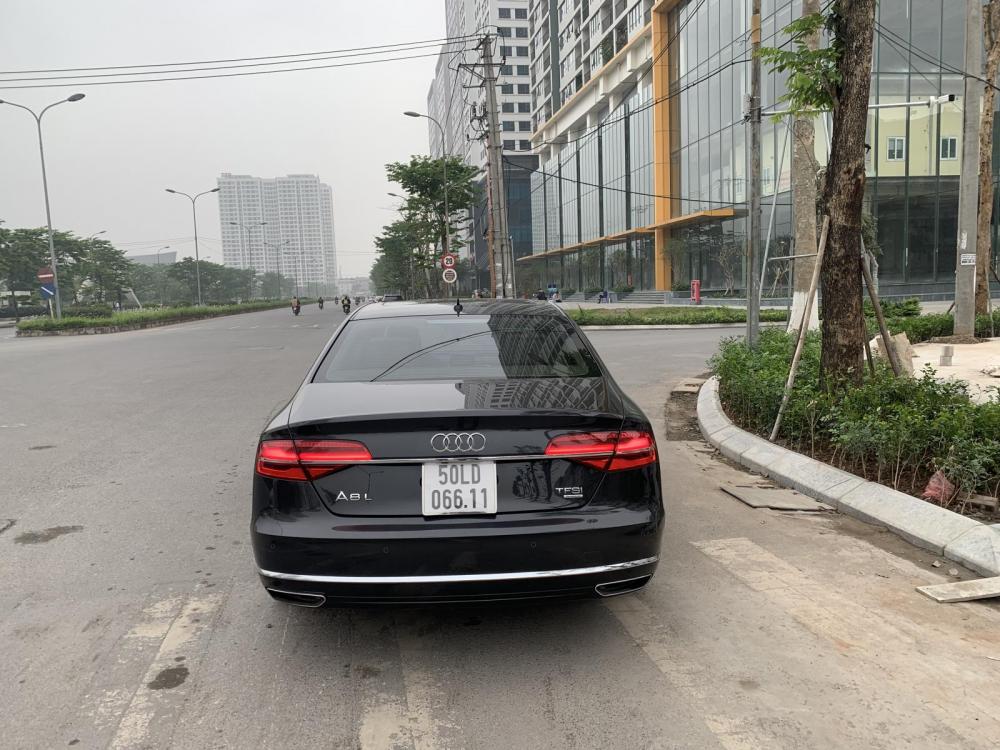 Audi A8 L 3.0 Quattro 2015 - Cần bán gấp Audi A8 L 3.0 Quattro năm 2015, màu đen, nhập khẩu