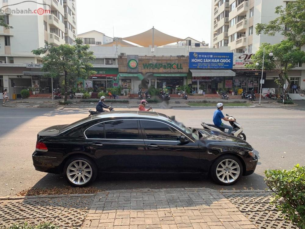 BMW 7 Series 750 Li 2007 - Bán BMW 7 Series 750 Li năm 2007, màu đen, nhập khẩu 