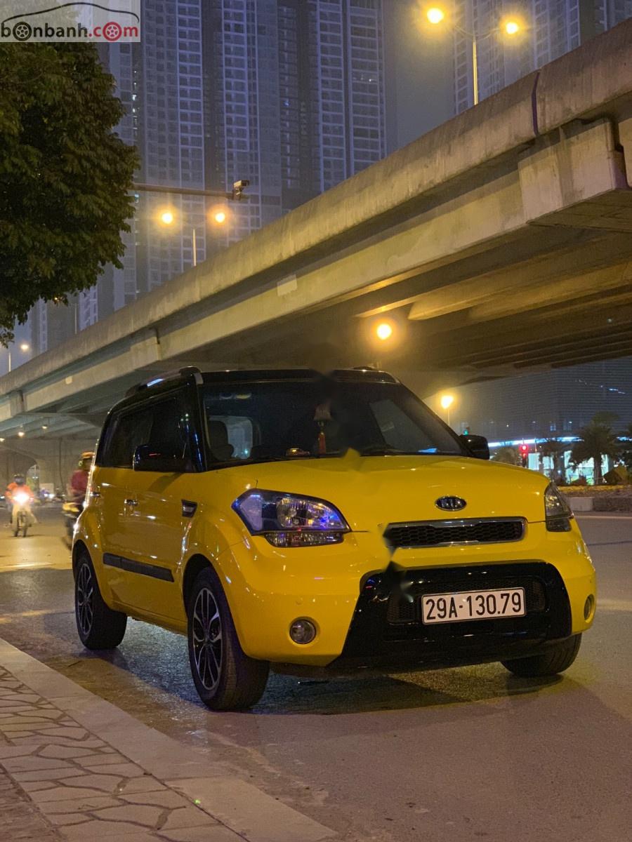 Kia Soul  AT 2011 - Bán xe Kia Soul đời 2011, màu vàng, nhập khẩu số tự động 