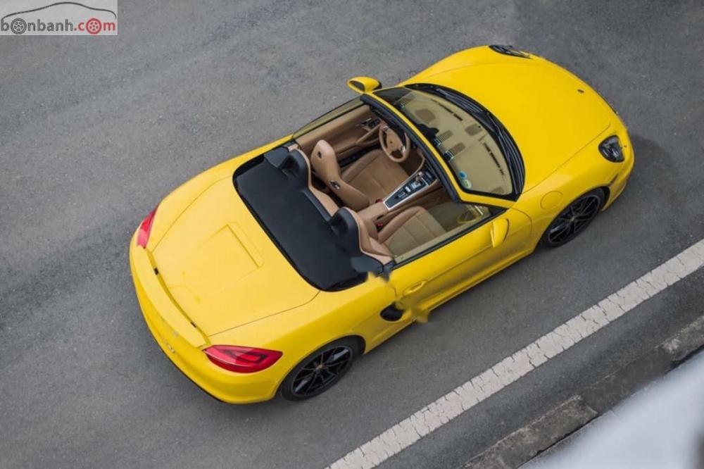 Porsche Boxster 2015 - Cần bán Porsche Boxster đời 2015, màu vàng, nhập khẩu như mới