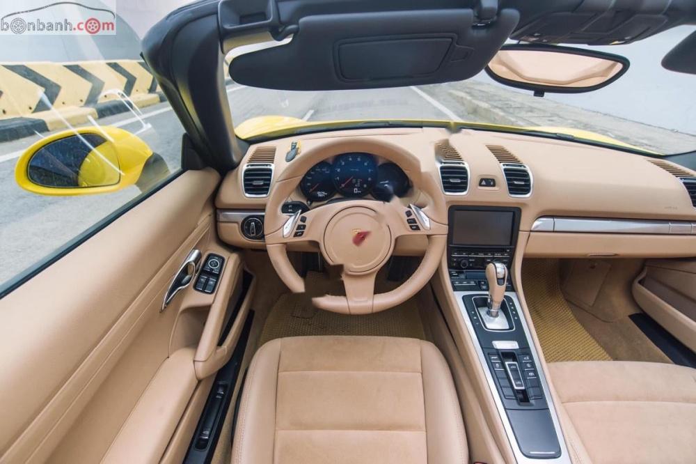 Porsche Boxster 2015 - Cần bán Porsche Boxster đời 2015, màu vàng, nhập khẩu như mới