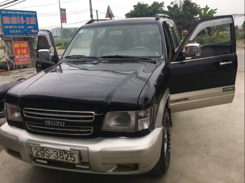 Isuzu Trooper 2002 - Cần bán lại xe Isuzu Trooper năm sản xuất 2002, màu đen, xe nhập, giá 130tr