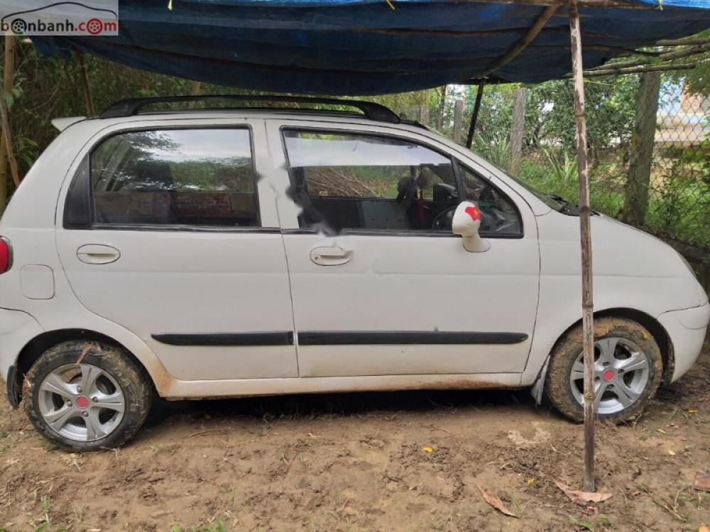 Daewoo Matiz S 0.8 MT 2004 - Càn bán xe Daewoo Matiz màu trắng, số sàn, sx năm 2004, xe nguyên bản, gầm bệ chắc chắn