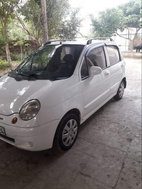 Daewoo Matiz MT 2007 - Bán ô tô Daewoo Matiz MT đời 2007, màu trắng