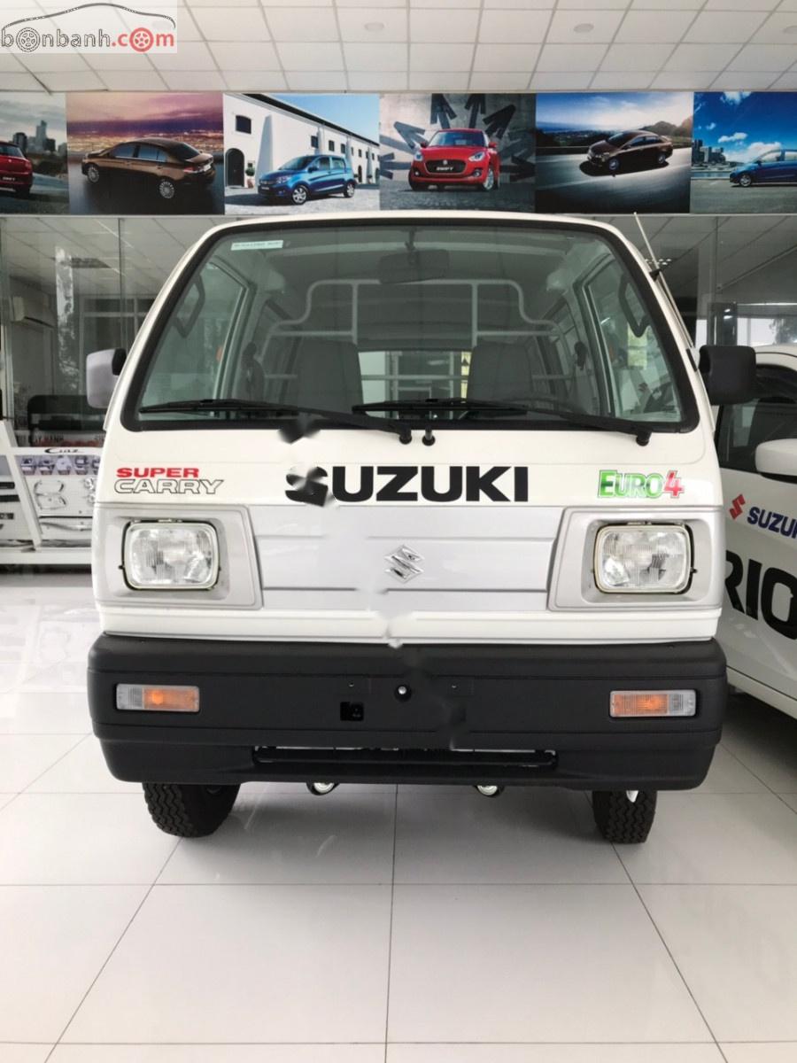 Suzuki Blind Van   2018 - Bán xe Suzuki Carry Blind Van sx 2018, số tay, máy xăng, màu trắng, nội thất màu ghi