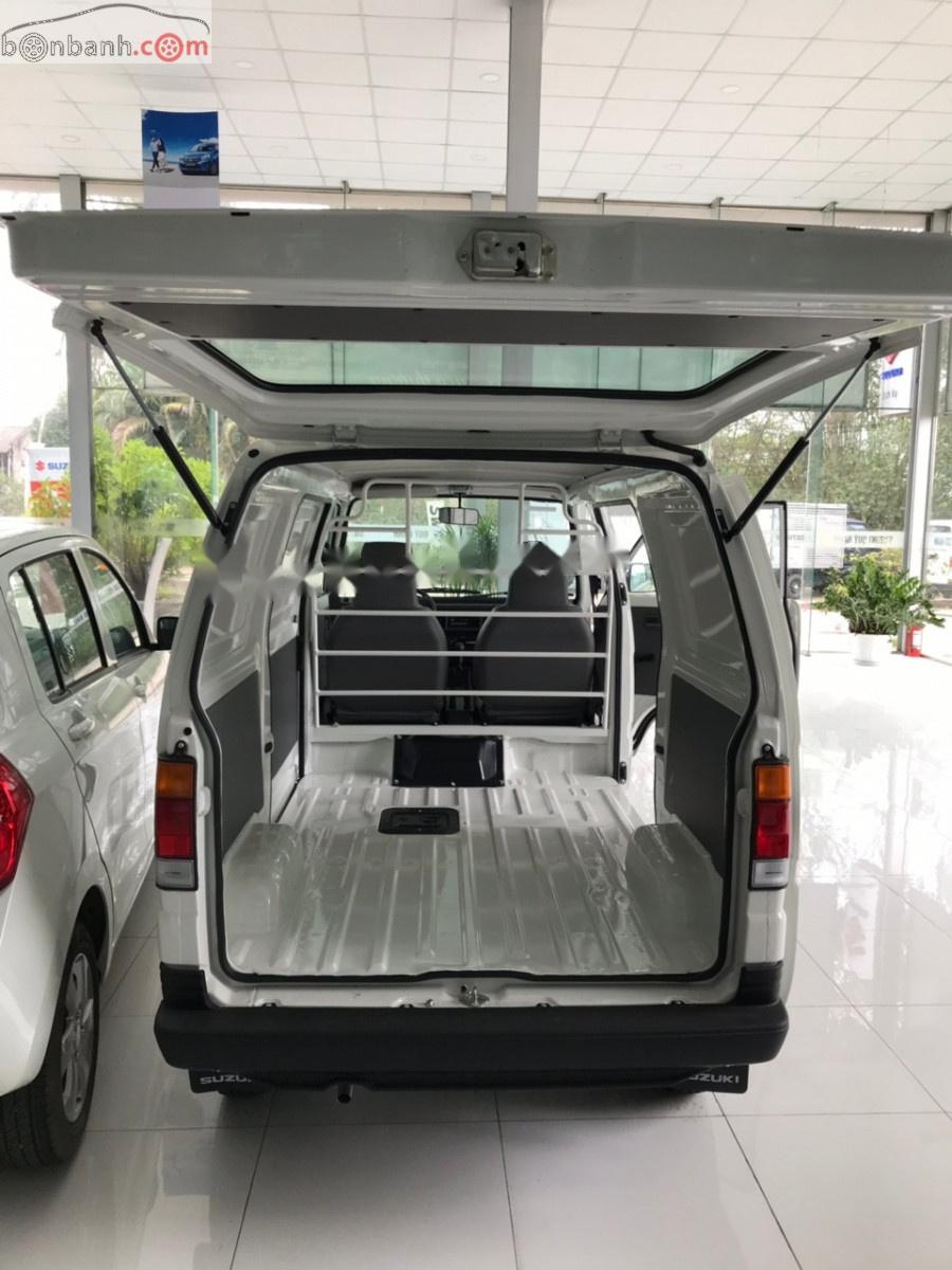 Suzuki Blind Van   2018 - Bán xe Suzuki Carry Blind Van sx 2018, số tay, máy xăng, màu trắng, nội thất màu ghi