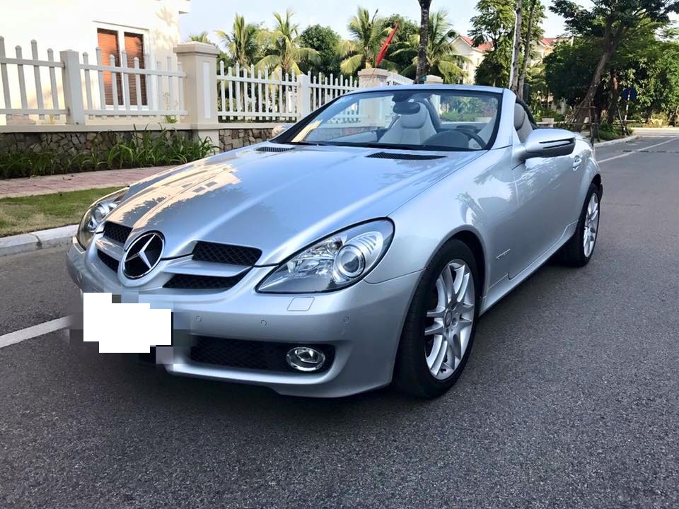 Mercedes-Benz SLK class SLK 200 2009 - Mercedes SLK 200 màu bạc đời 2010, nhập khẩu nguyên đăng ký 2011 biển Hà Nội