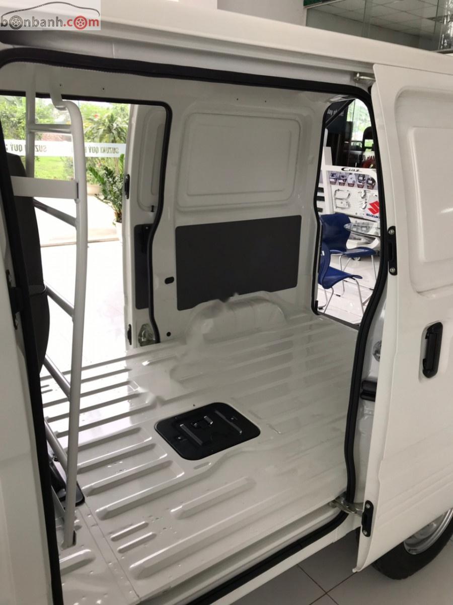 Suzuki Blind Van   2018 - Bán xe Suzuki Carry Blind Van sx 2018, số tay, máy xăng, màu trắng, nội thất màu ghi