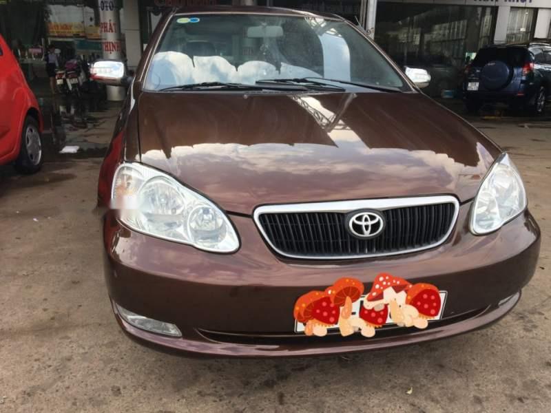 Toyota Corolla altis MT 2003 - Xe Toyota Corolla altis MT đời 2003, màu nâu như mới