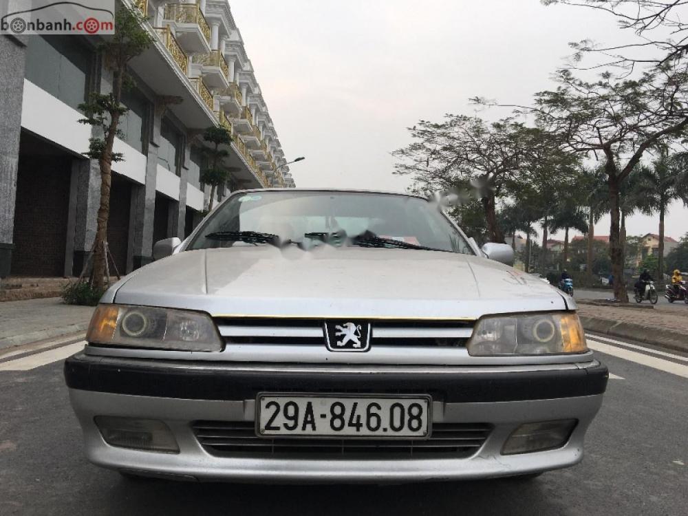 Peugeot 605 2.0 MT 1994 - Bán Peugeot 605 2.0 MT đời 1994, màu bạc, nhập khẩu