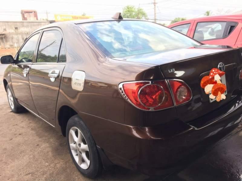 Toyota Corolla altis MT 2003 - Xe Toyota Corolla altis MT đời 2003, màu nâu như mới