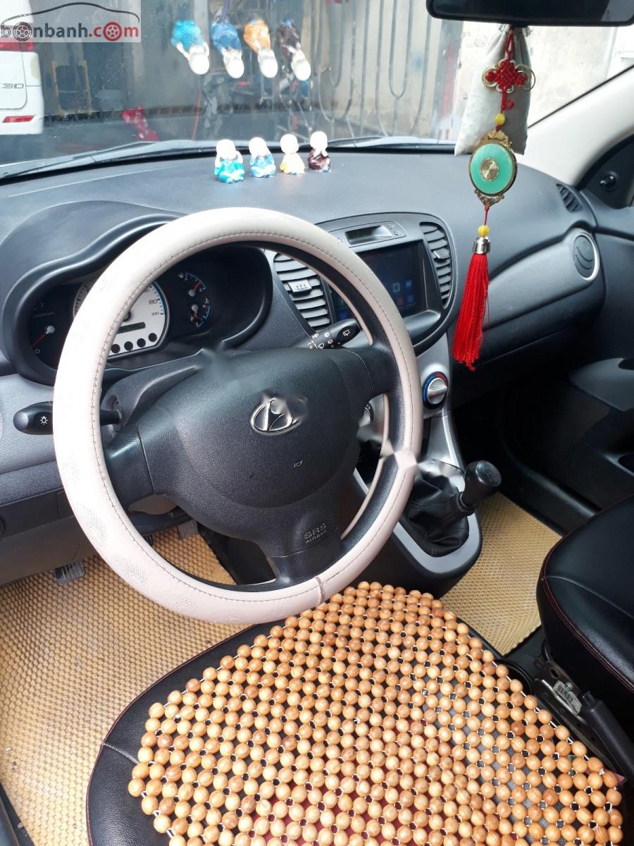 Hyundai i10 2008 - Cần bán lại xe Hyundai i10 đời 2008, màu bạc, nhập khẩu