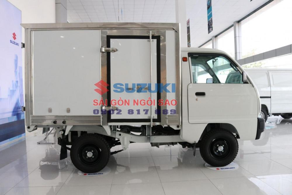 Suzuki Supper Carry Truck   2018 - Bán ô tô Suzuki Supper Carry Truck số sàn, sản xuất năm 2018, màu trắng, nhập khẩu, giá tốt