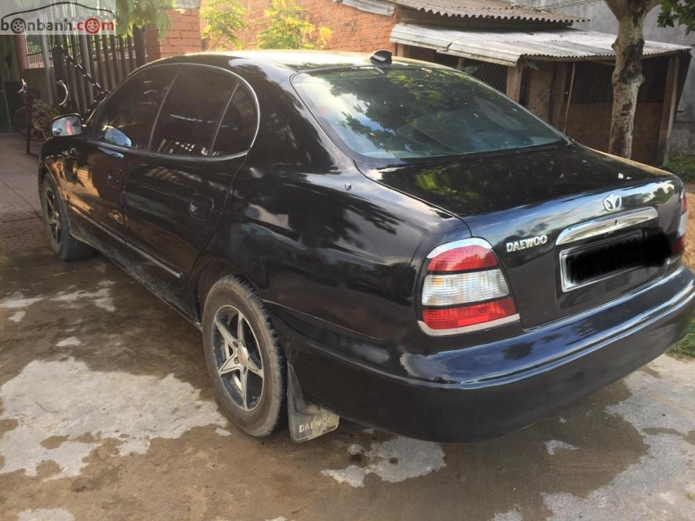 Daewoo Leganza 2001 - Bán Daewoo Leganza sản xuất 2001, màu đen, xe nhập  