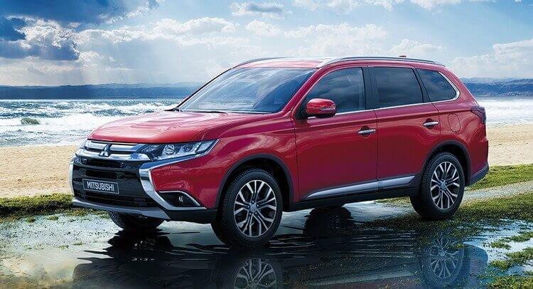 Mitsubishi Outlander STD 2019 - Bán Mitsubishi Outlander STD đời 2019, xe 7 chỗ màu đỏ, nhập khẩu 100% linh kiện từ Nhật Bản