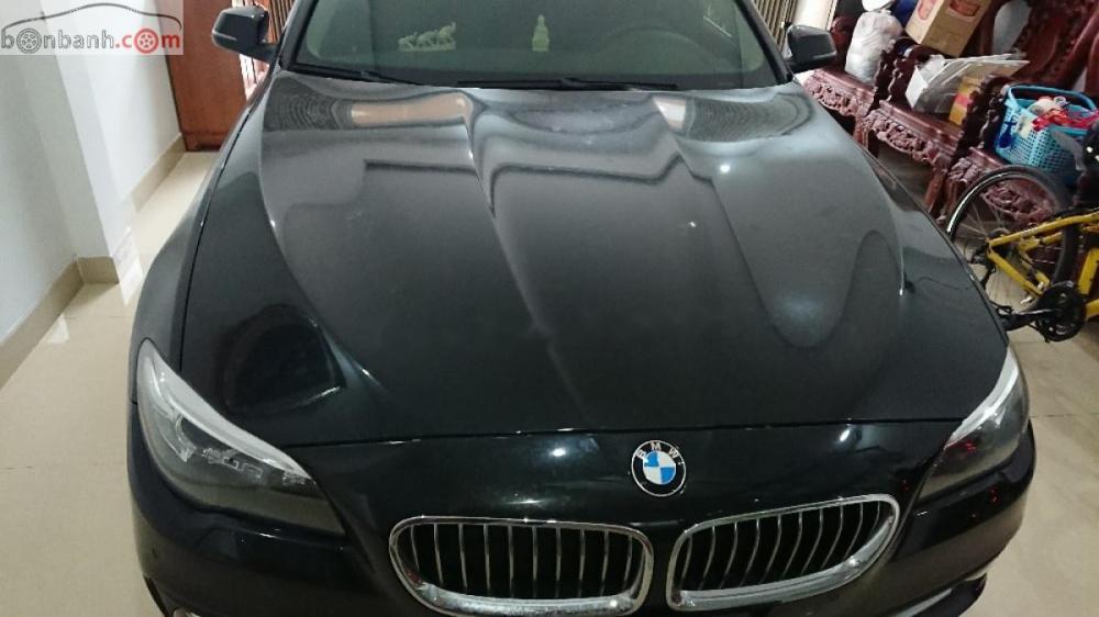 BMW 5 Series 520i 2016 - Bán BMW 520i năm sản xuất 2016, màu đen, nhập khẩu 