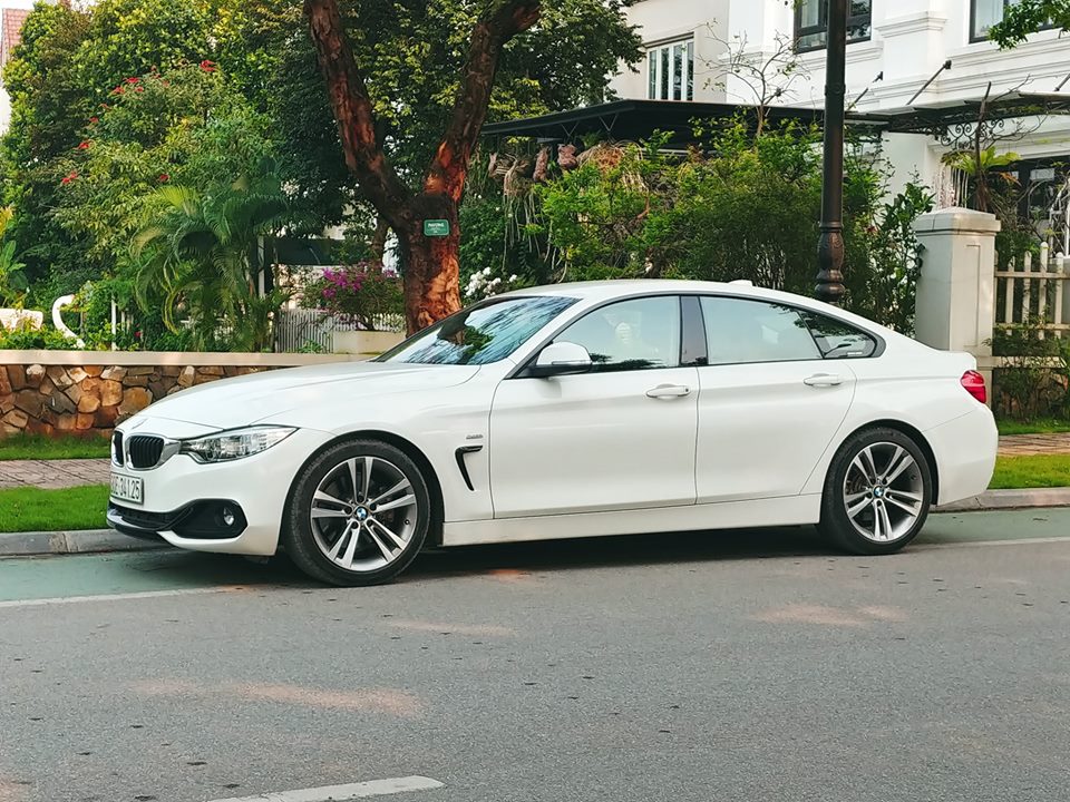 BMW 4 Series 428i GranCoupe Sportline 2015 - Bán BMW 4 Series 428i GranCoupe Sportline 2015, màu trắng, nhập khẩu