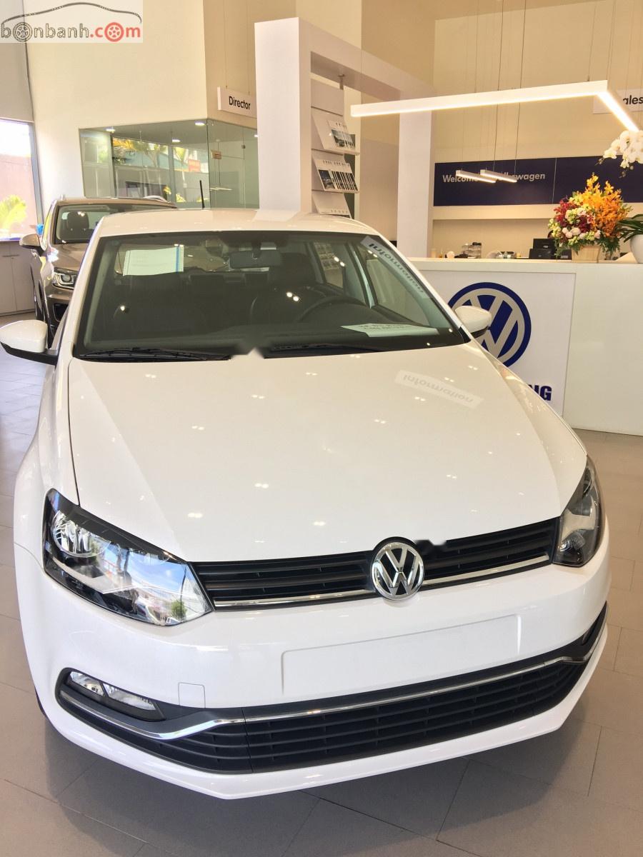Volkswagen Polo 1.6 AT 2018 - Cần bán Volkswagen Polo 1.6 AT 2018, màu trắng, nhập khẩu, giá tốt