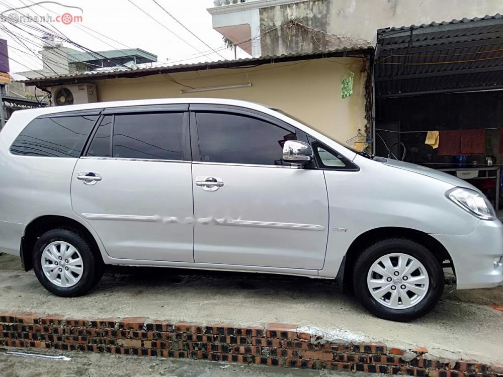 Toyota Innova G 2012 - Bán xe Toyota Innova G đời 2012, màu bạc, xe không đâm va ngập nước