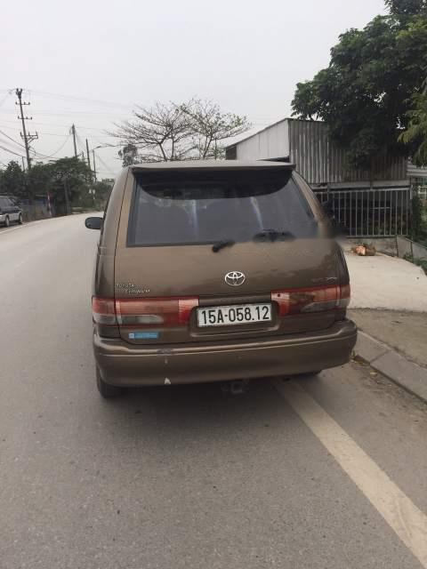 Toyota Previa   1991 - Bán Toyota Previa đời 1991, màu nâu, nhập khẩu, giá rẻ