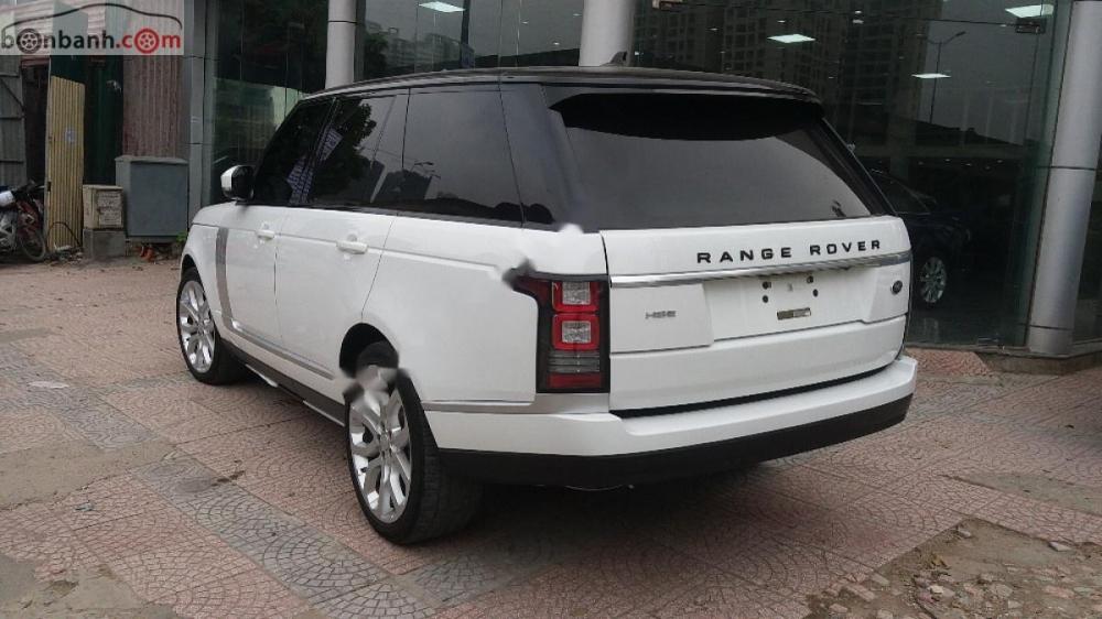 LandRover Hse 3.0 2015 - Bán ô tô LandRover Range Rover Hse 3.0 đời 2015, màu trắng, xe nhập chính chủ