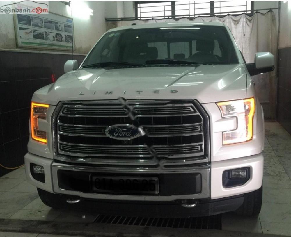 Ford F 150 Limited 2017 - Cần bán xe Ford F150 Limited đời 2017, màu trắng, xe nhập