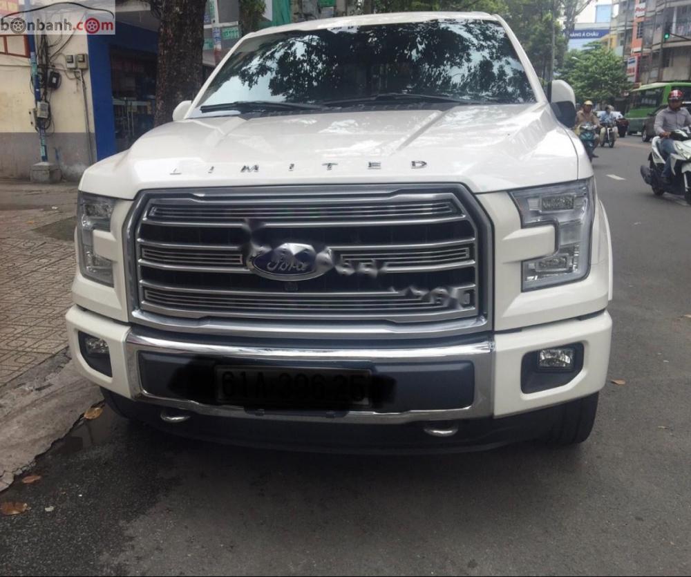 Ford F 150 Limited 2017 - Cần bán xe Ford F150 Limited đời 2017, màu trắng, xe nhập