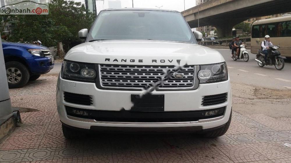 LandRover Hse 3.0 2015 - Bán ô tô LandRover Range Rover Hse 3.0 đời 2015, màu trắng, xe nhập chính chủ